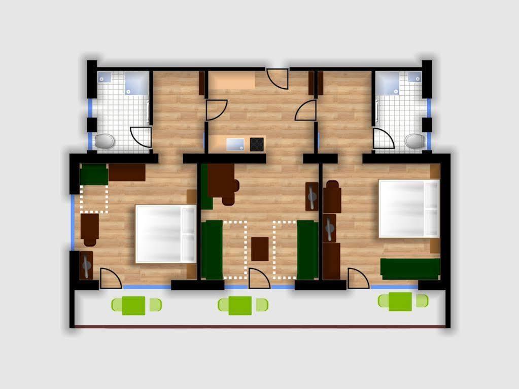 Birkenhof Premium Apart & Suites แลร์มอส ภายนอก รูปภาพ